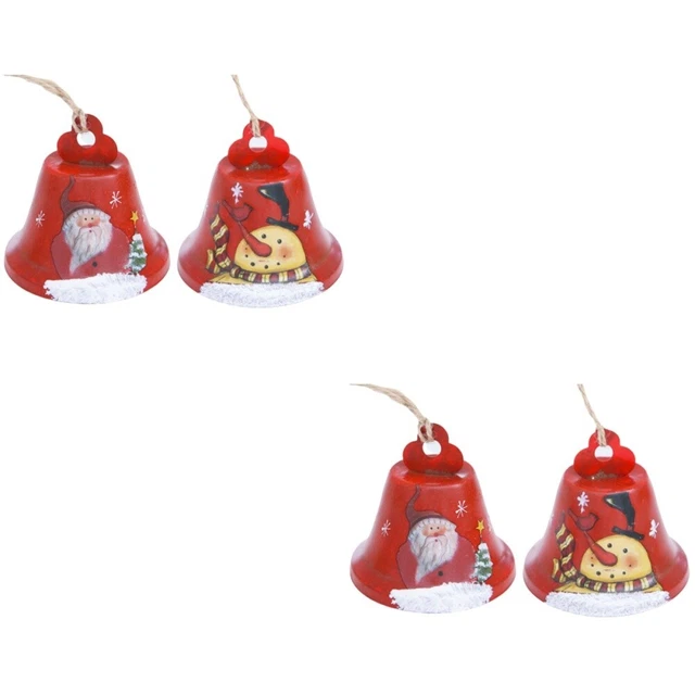 2x Weihnachten Partei Liefert Jingle Dekorative Glocke