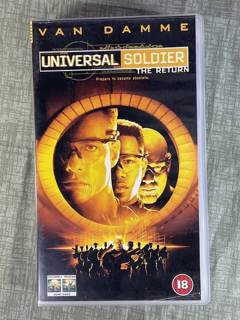 UNIVERSAL SOLDIER: THE Return (VHS) 1999 Jean-Claude Van Damme Movie £4 ...
