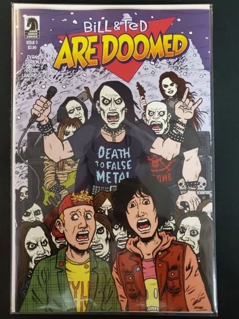 Bill & Ted Are Doomed #3 A First Print Dark Horse NM Comics Book