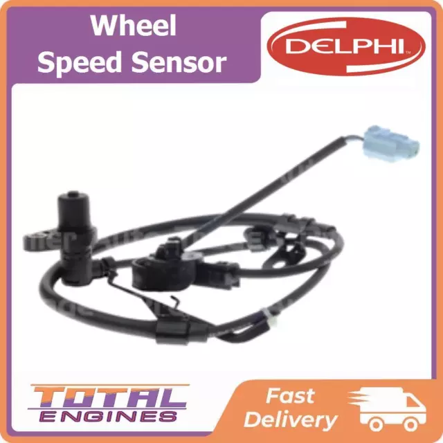 DELPHI WHEEL SPEED Sensor Left fits Toyota Echo NCP10R 1.3L 4Cyl