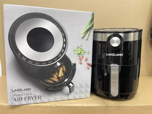 LAKELAND DIGITAL CRISP Air Fryer Touchscreen 1350W SAVE 40 3