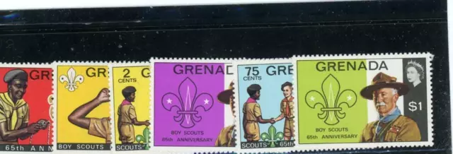 Grenada 1972 Scott# 468-73 Mint Hinged