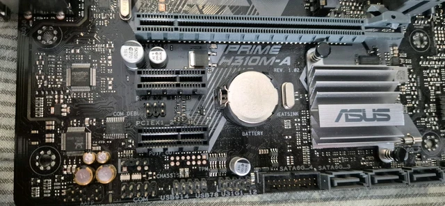 ASUS PRIME H310M-A Motherboard CPU Combo Intel i3-8100 8GB DDR4 Ram 8th ...