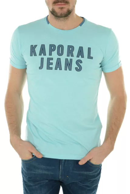 Tee shirt KAPORAL Homme manches courtes MOBO Noir, Taille S M L XL XXL