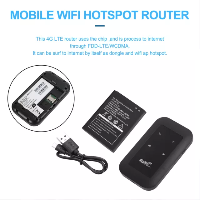 H806 4G Portable Hotspot LTE Wireless Router LTE WCDMA Mobile Broadband Modem