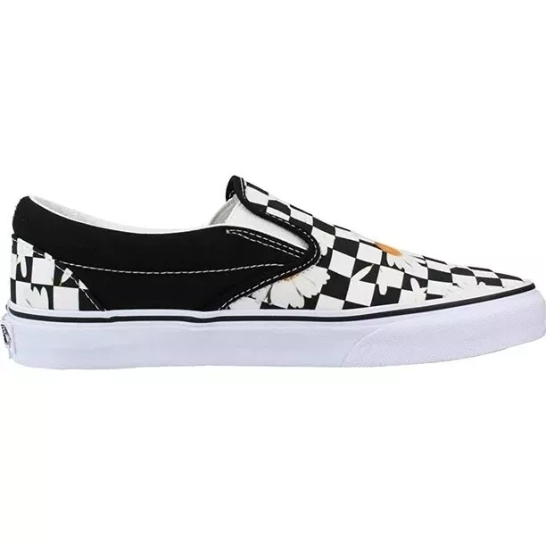 Classic Slip-on Sneakers Daisy/True White VANS Love Me Love Me Not 3