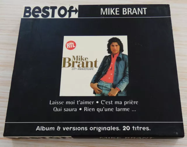 Cd Album Best Of 20 Eme Anniversaire Mike Brant 20 Titres 1995 Compilation