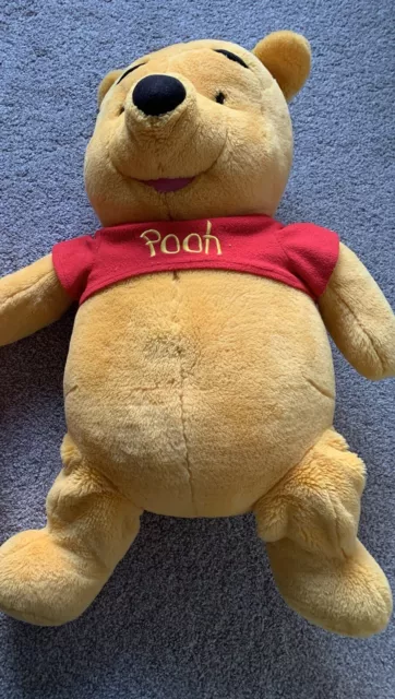 Mattel Disney Talking Winnie the Pooh bear large talking Plush Soft Approx 70cm