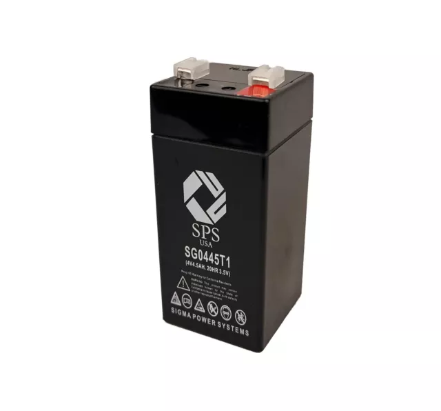 Zareba Fi-Shock ESP2M-FS Compatible 4V 4.5Ah Solar Fence Charger Battery