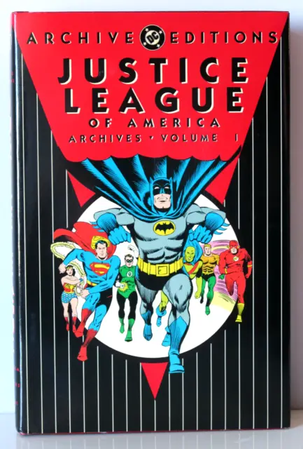 DC Archive Editions JUSTICE LEAGUE OF AMERECA Vol 1 - HC/DJ 1992 Ltd Ed SIGNED