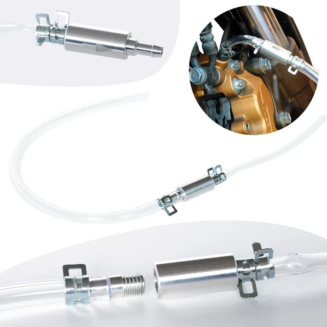CAR CLUTCH BRAKE Bleeder Hose Motorcycle One Way Valve Tube Bleeding