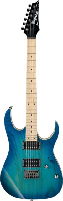 Ibanez RG421AHM-BMT Rg-Serie Guitare Électrique 6 Corde - Bleu Lune Burst