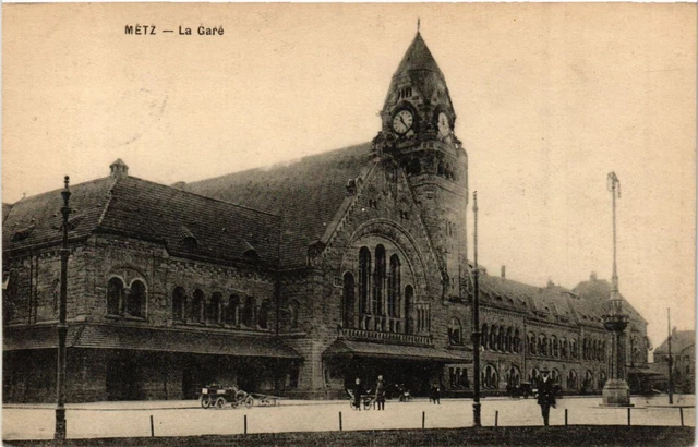 CPA AK METZ - La Gare (650926)