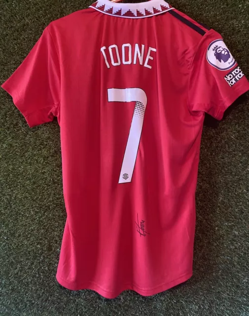 Ella Toone Signed Manchester United Ladies 22/23 Season shirt - Comes with a COA