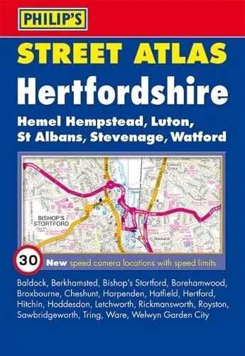 Philip's Street Atlas Hertfordshire: Pocket Edition by Philips Book The Cheap