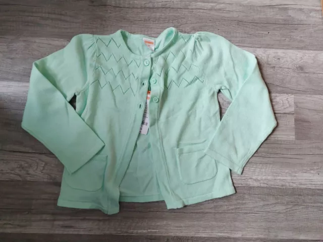 NWT GYMBOREE Girls Blue Safari Mint Cardigan Sweater Size 4T (7)