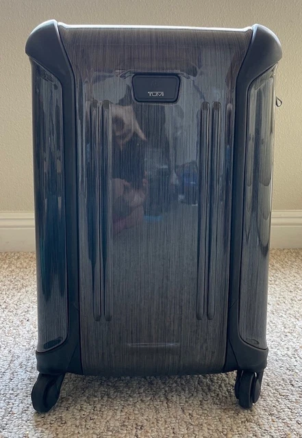 TUMI Vapor International Carry On 4-Wheel 28020D Suitcase Luggage Black/Grey 12