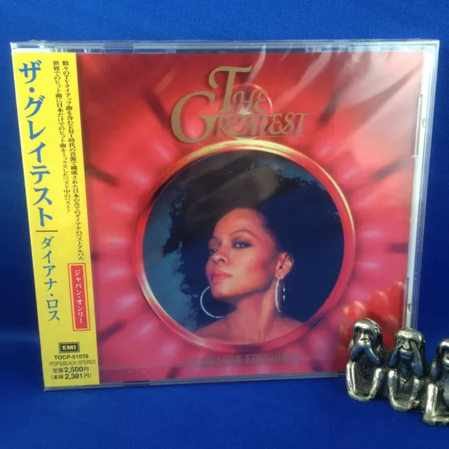 DIANA ROSS: The Greatest (RARE NEW 1998 JAPANESE Limited Edition CD TOCP-51078)