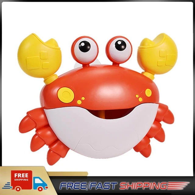 Baby Bath Toy 12 Soft Melodies Bathroom Toys for Bathroom Playing (Red)