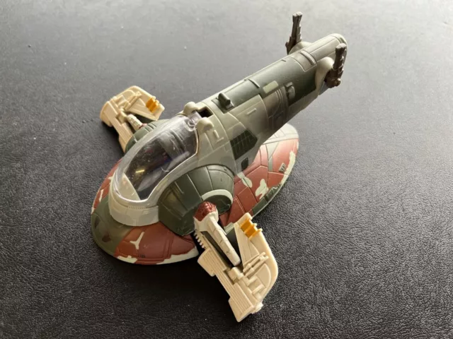 VINTAGE 1996 Galoob STAR WARS Micro Machines Action Fleet Boba Fett's SLAVE I