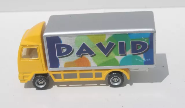 Unbranded Yellow Pantech Body Truck David Good FNQHotwheels U1394 2