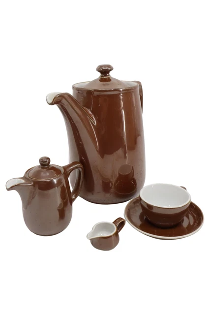 BAUSCHER WEIDEN vajilla colección marrón porcelana Rosco