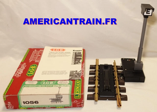 Carton De 6 Rails Droits LGB USA Trains R81065 – 1.50m, Neuf En Boîte