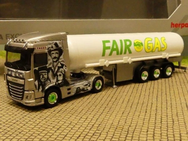 Kit Da Montare Autocisterna 1:87 Herpa DAF XF Serbatoio Bianco - Modellismo Ferroviario