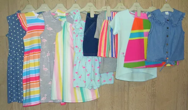NEXT GAP M&S PRADA etc Girls Summer Bundle Tops Shorts Dress Shorts Age 4-5 110