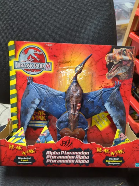 Jurassic Park III 3 Pteranodon Pterodactyl Re-Ak-A-Tak Action Figure 2000