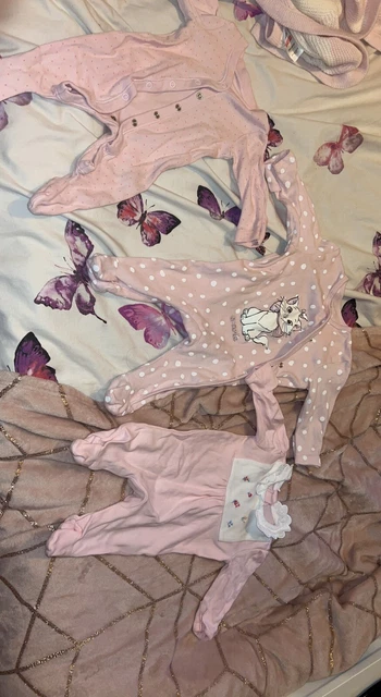 baby girl clothes 0-3 months bundle
