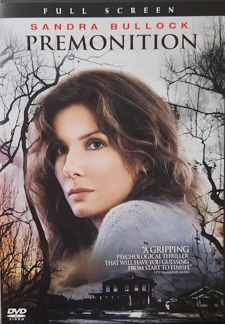 PREMONITION DVD - Sandra Bullock (Region 1, 2007) VGC, Free
