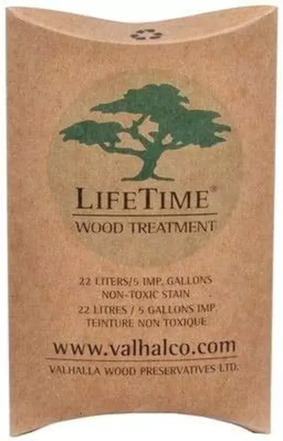 Rvatives 5Gallon Eco Friendly Non Toxic Wood Treatment Pouch