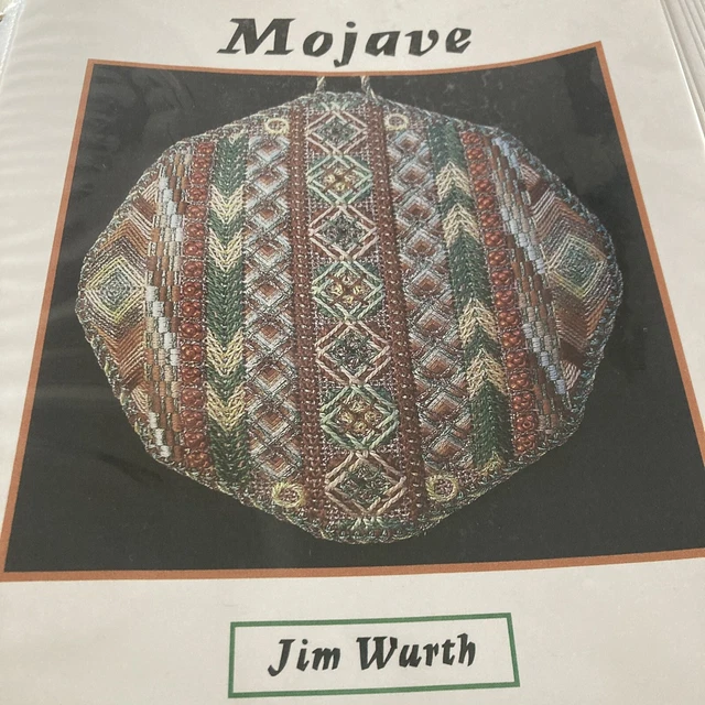 Mojave Jim Wurth Patrón de Aguja Diseño Adorno de Navidad Tamaño