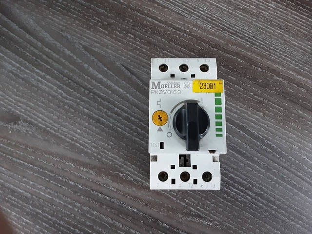 Klockner Moeller Pkzmo-6.3 Avviamento Motore Manuale