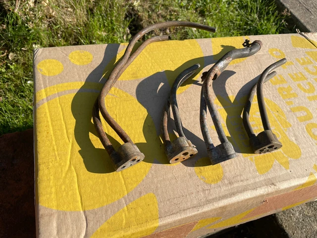 4 TRIUMPH 650 OIL PIPE JUNCTION BLOCK T120 TR6 TR6C Job Lot Bundle Jumble