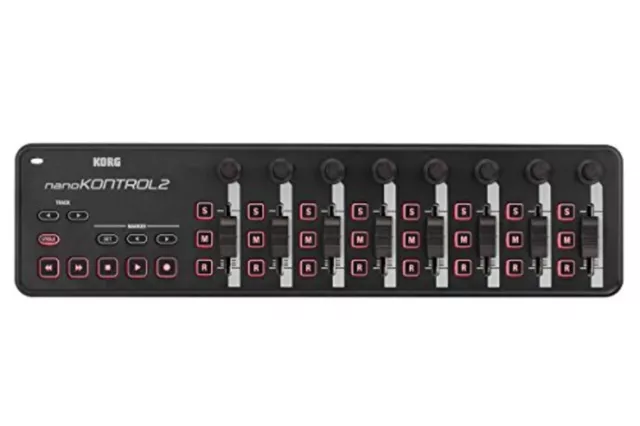 KORG Usb-Midi Controller NANO KONTROL2 Schwarz Neu Von Japan