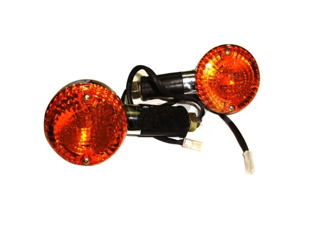Housses De Lentilles Pour Clignotants Royal Enfield - Lot De 2 Pièces - Couleur Nuancée - Neuf