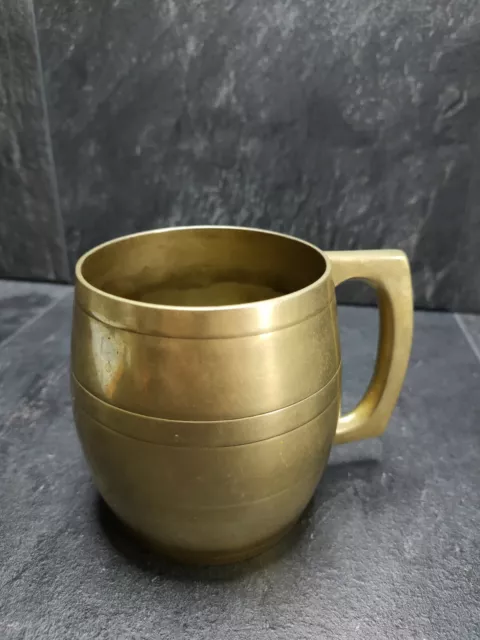 Silver Plated Drinking Tankard - Barrel Shaped Collectable Chalice EPNS