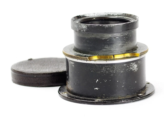 E. KRAUSS PARIS TESSAR-ZEISS 136mm F6.3 VINTAGE LENS / SOLD AS IS NO RETURN