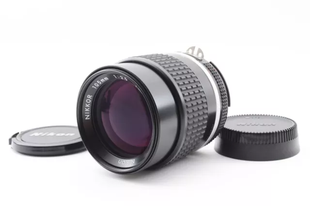 [TOP MINT] Nikon Ai-S Nikkor 105mm f/2.5 MF Telephoto Lens from Japan 2002776