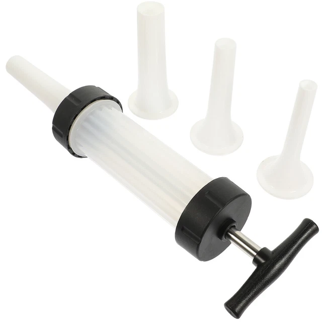 KuKoo - Insaccatrice Manuale per Salsicce da 3 Litri in Acciaio Inox