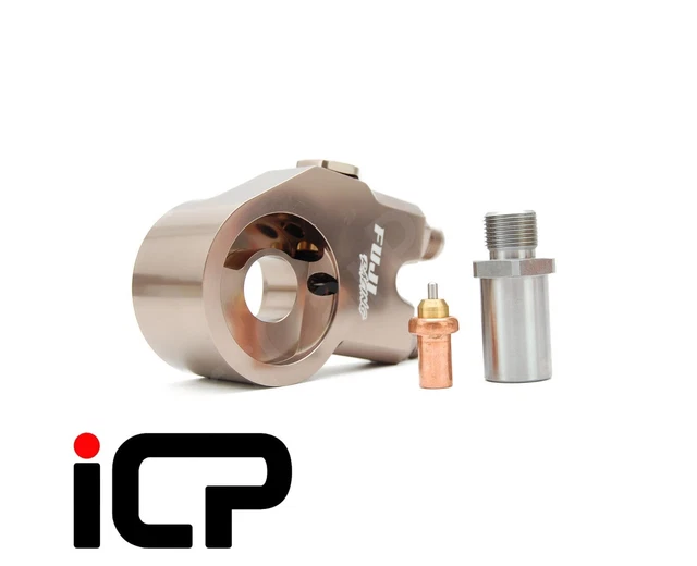 G-PLUS Oil Filter Sandwich Plate Adapter With AN10 & 176°F Thermostat