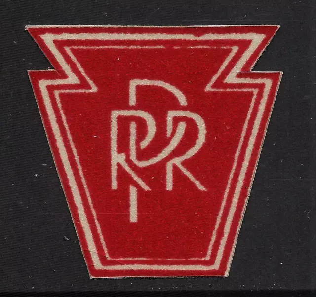 Vintage Pennsylvania Railroad Sticker est from the 1950-60's