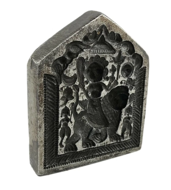 Hindou Déesse Durga Design Amulette Fabrication Outil - Fer Tribal Bijoux Moule