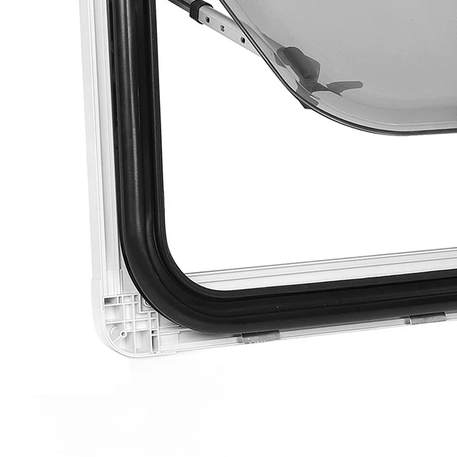 External Push Window With Curtain Screen 2 Handle 500x450mm/19.69x17.72in