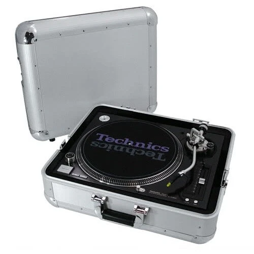 Zomo Turntablecase Flight Sl-12 XT Black Silver for Technics SL-1200 1210 3