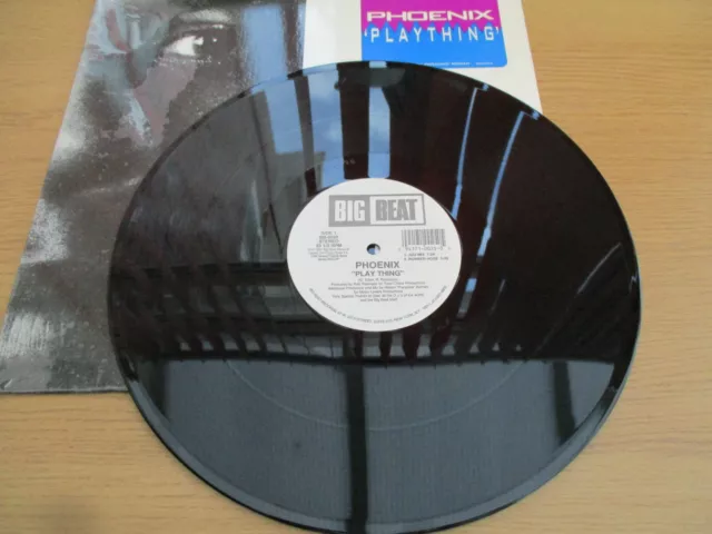 PHOENIX - PLAY THING   Vinyl 12" 33RPM US 1991 Garage House   BIG BEAT - BB 0025 2