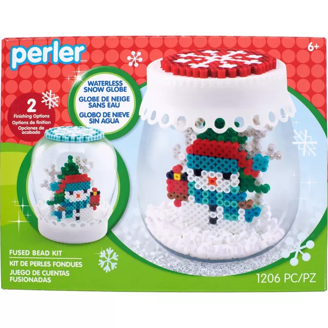 Perler Fused Bead Kit-Snowglobe 8054454
