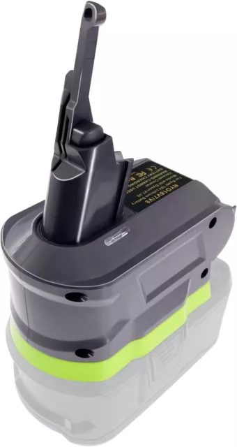 EID Adaptateur de Batterie pour Ryobi pour Dyson V7/V8 18V aspirateur à main Dys